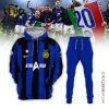 Inter Milan Serie A Champions 2024 Navy Clothes Hoodie, Jogger
