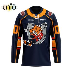 Custom Barrie Colts Home Hockey Jersey