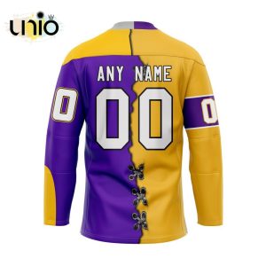 Custom San Diego Seals Mix Retro And Home Hockey Jersey