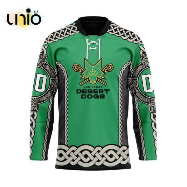 Las Vegas Desert Dogs St Patrick Day Custom Team Jersey