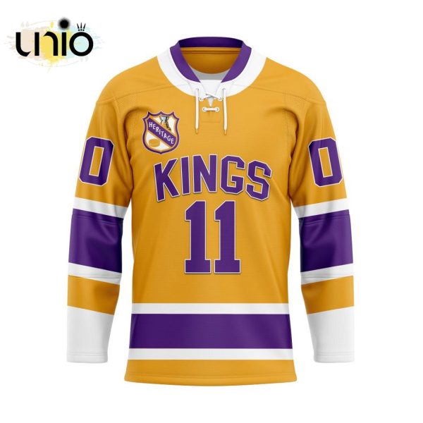 Los Angeles Kings – Special Heritage Hockey Jersey Concepts With Team Logo