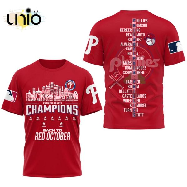 Luxury Philadelphia Phillies NL East Division Champions Red Hoodie