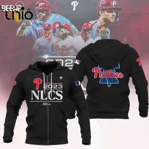 Philadelphia Phillies 2023 Division Series Winner Locker Room Black Hoodie