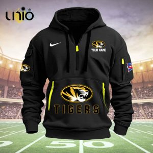 Custom Missouri Tigers Football NCAA Black Hoodie