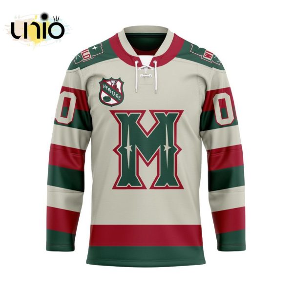 Minnesota Wild – Special Heritage Hockey Jersey Concepts With Team Logo