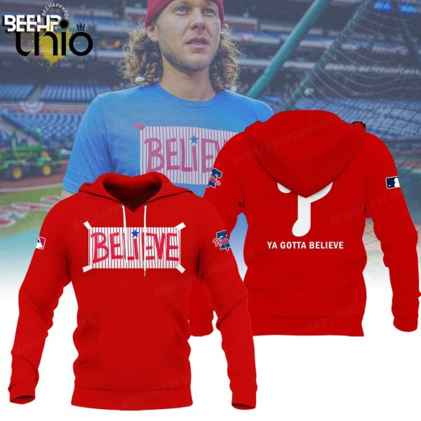 MLB Philadelphia Phillies Ya Gotta Believe Red Hoodie