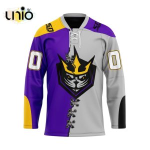 Custom San Diego Seals Mix Home And Away Team Hockey Jersey