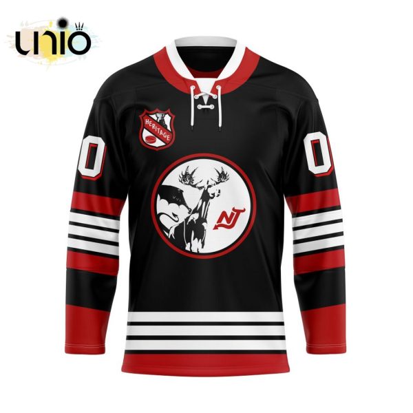 New Jersey Devils – Special Heritage Hockey Jersey Concepts With Team Logo