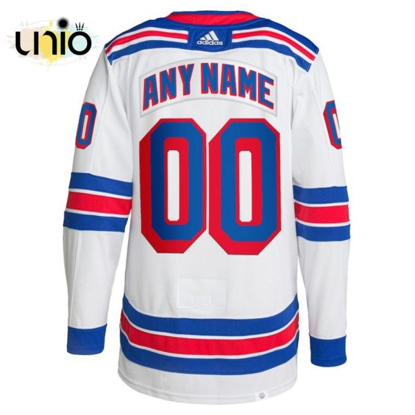 New York Rangers Away Primegreen Pro Custom Hockey Jersey