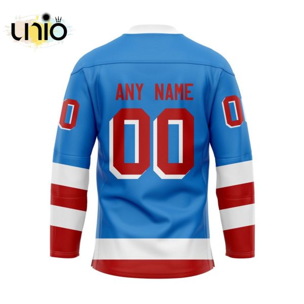 New York Rangers – Special Heritage Hockey Jersey Concepts With Team Logo