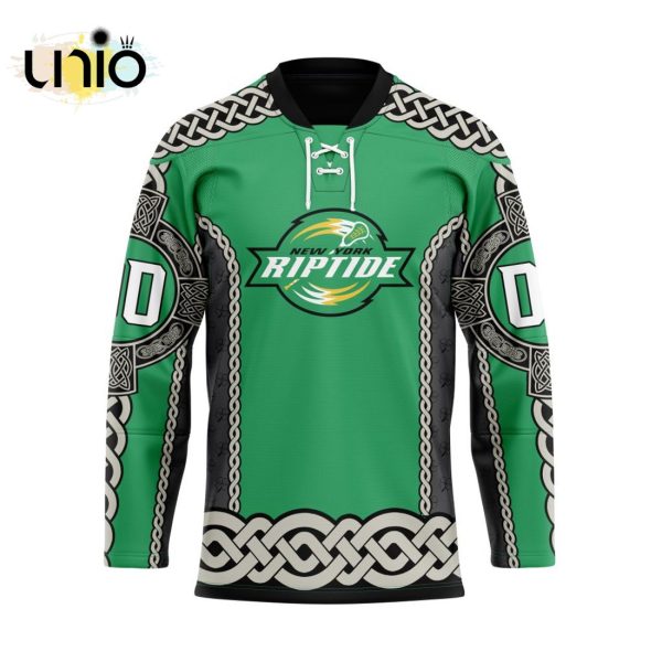 New York Riptide St Patrick Day Custom Team Jersey