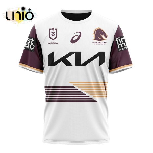 NRL Brisbane Broncos 2024 Away Kits Hoodie