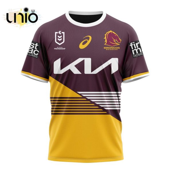 NRL Brisbane Broncos 2024 Home Kits Hoodie