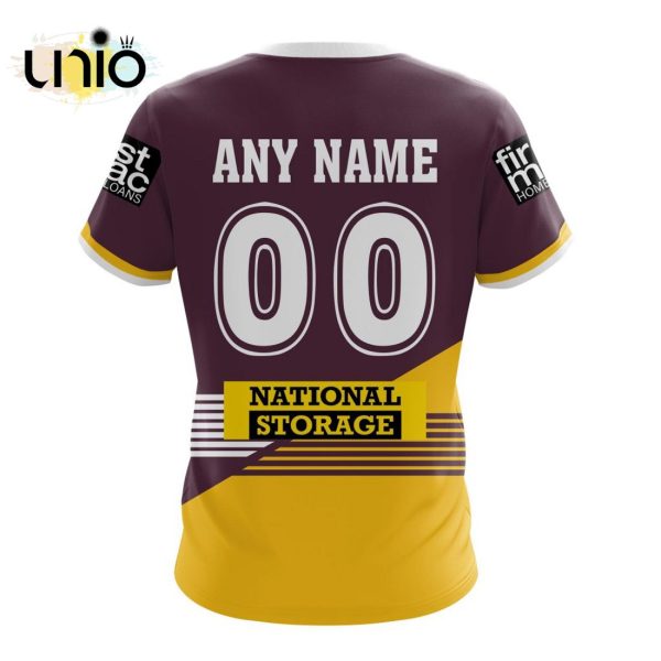 NRL Brisbane Broncos 2024 Home Kits Hoodie