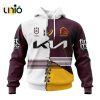 NRL Brisbane Broncos 2024 Home Kits Hoodie