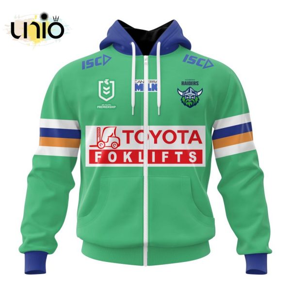 NRL Canberra Raiders 2024 Home Kits Hoodie