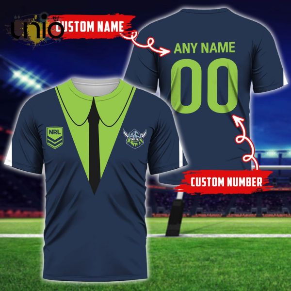 NRL Canberra Raiders Custom Name Hoodie