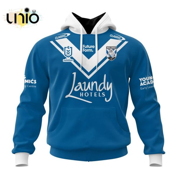 NRL Canterbury-Bankstown Bulldogs 2024 Away Kits Hoodie