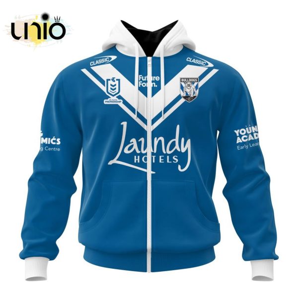 NRL Canterbury-Bankstown Bulldogs 2024 Away Kits Hoodie