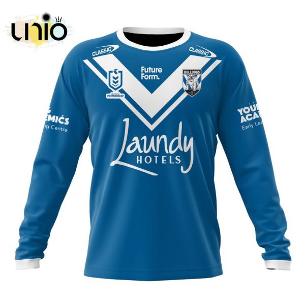 NRL Canterbury-Bankstown Bulldogs 2024 Away Kits Hoodie