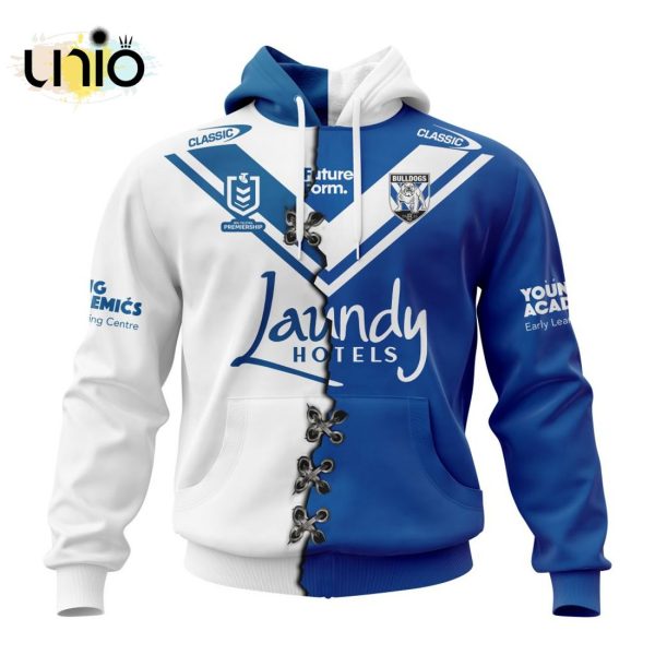 NRL Canterbury-Bankstown Bulldogs Home Mix Away Kits Hoodie