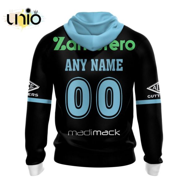 NRL Cronulla-Sutherland Sharks 2024 Away Kits Hoodie