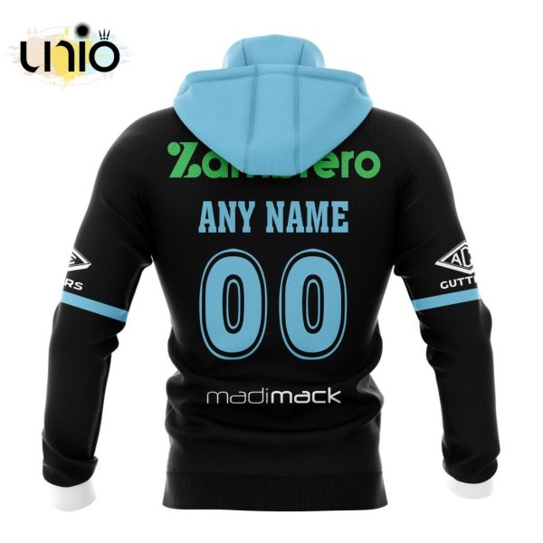 NRL Cronulla-Sutherland Sharks 2024 Away Kits Hoodie