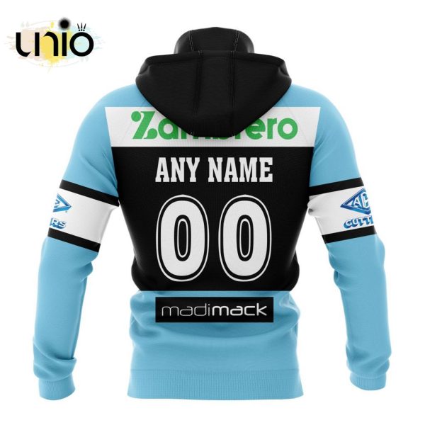 NRL Cronulla-Sutherland Sharks 2024 Home Kits Hoodie