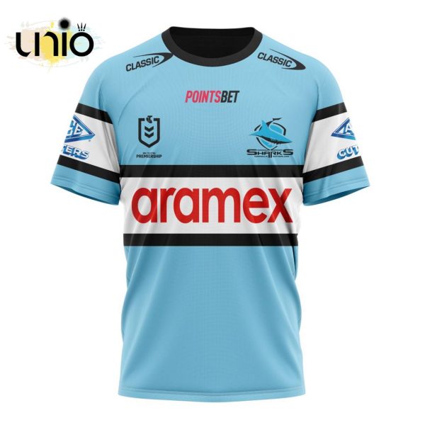 NRL Cronulla-Sutherland Sharks 2024 Home Kits Hoodie