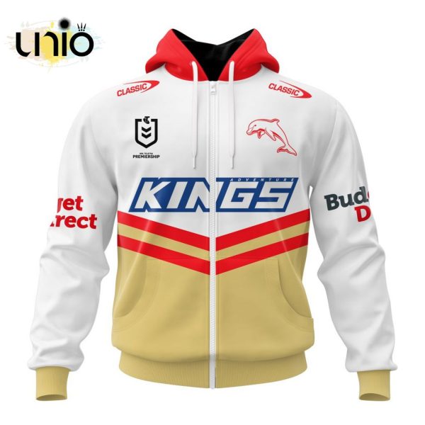 NRL Dolphins 2024 Away Kits Hoodie