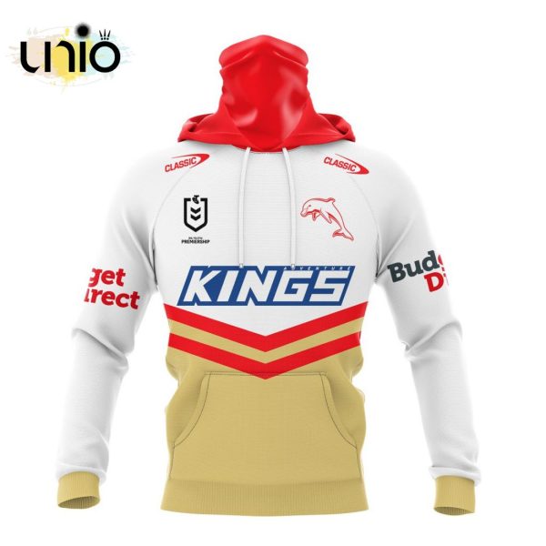 NRL Dolphins 2024 Away Kits Hoodie