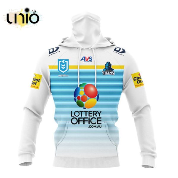 NRL Gold Coast Titans 2024 Away Kits Hoodie