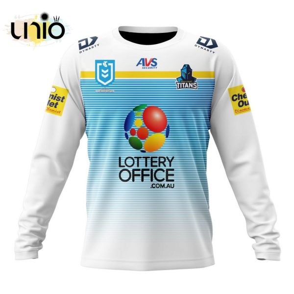 NRL Gold Coast Titans 2024 Away Kits Hoodie