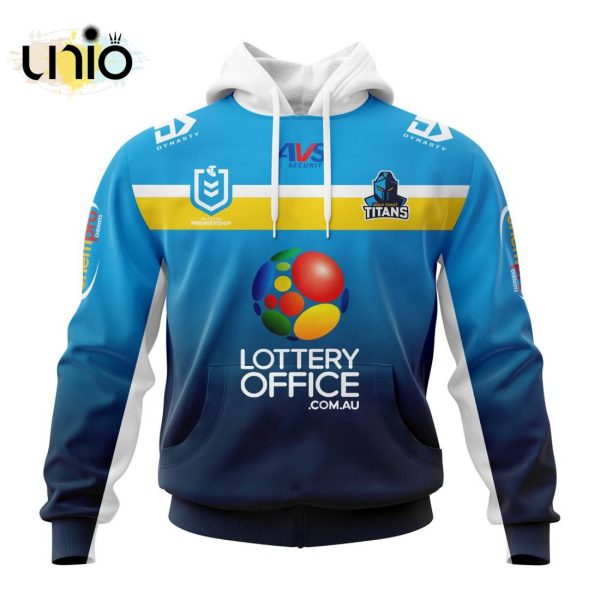 NRL Gold Coast Titans 2024 Home Kits Hoodie