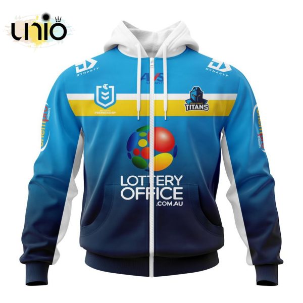 NRL Gold Coast Titans 2024 Home Kits Hoodie