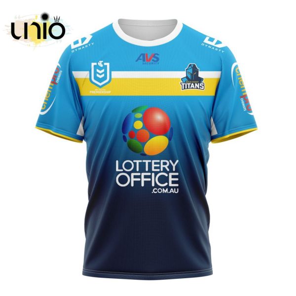 NRL Gold Coast Titans 2024 Home Kits Hoodie