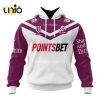 NRL Melbourne Storm 2024 Away Kits Hoodie