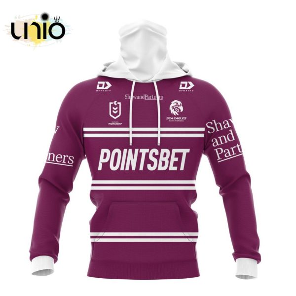 NRL Manly Warringah Sea Eagles 2024 Home Kits Hoodie