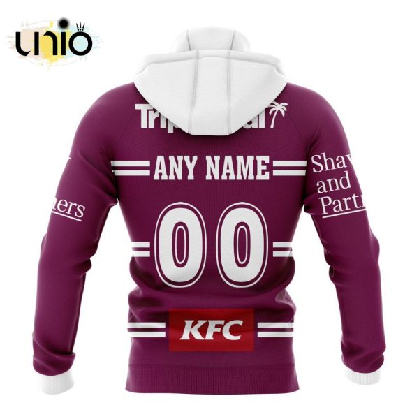 NRL Manly Warringah Sea Eagles 2024 Home Kits Hoodie