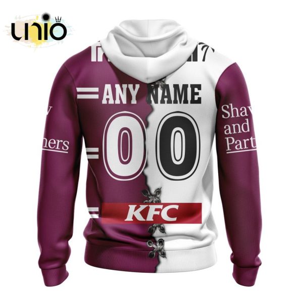 NRL Manly Warringah Sea Eagles Home Mix Away Kits Hoodie