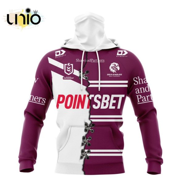 NRL Manly Warringah Sea Eagles Home Mix Away Kits Hoodie