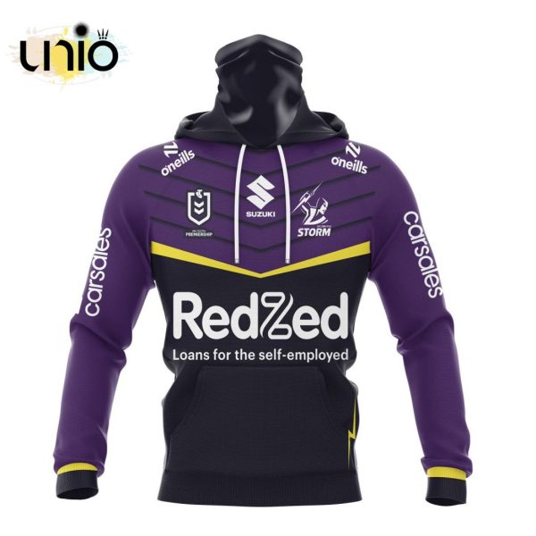 NRL Melbourne Storm 2024 Home Kits Hoodie