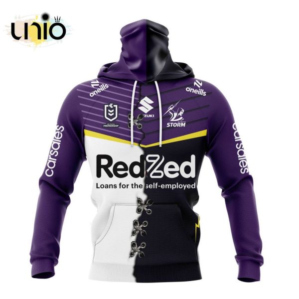 NRL Melbourne Storm Home Mix Away Kits Hoodie