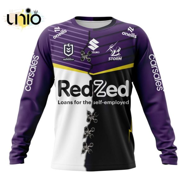 NRL Melbourne Storm Home Mix Away Kits Hoodie