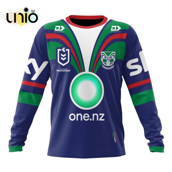 NRL New Zealand Warriors 2024 Home Kits Hoodie