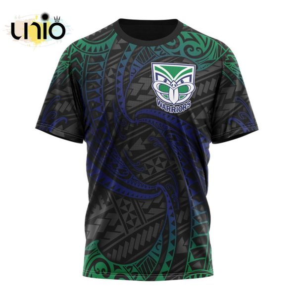 NRL New Zealand Warriors Special Polynesian Design Hoodie