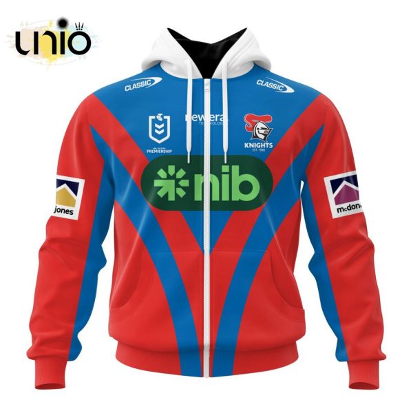 NRL Newcastle Knights 2024 Home Kits Hoodie