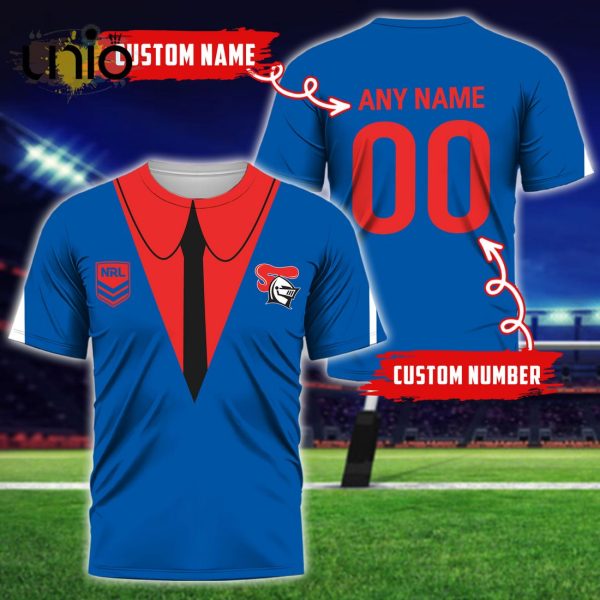 NRL Newcastle Knights Custom Name Hoodie