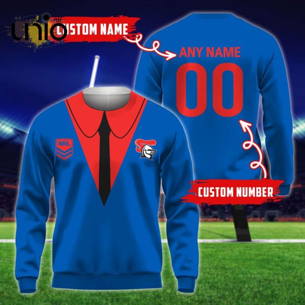 NRL Newcastle Knights Custom Name Hoodie