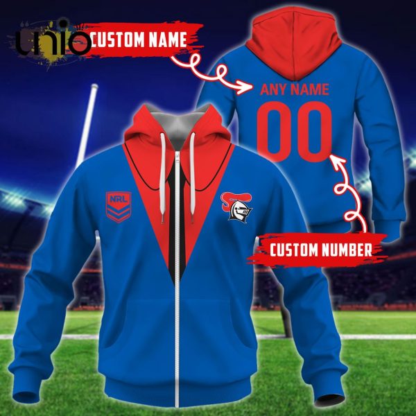 NRL Newcastle Knights Custom Name Hoodie